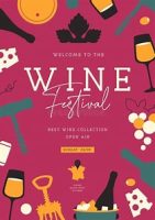 Wine festival advertisement